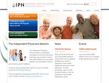 Tablet Screenshot of ipnhealth.org